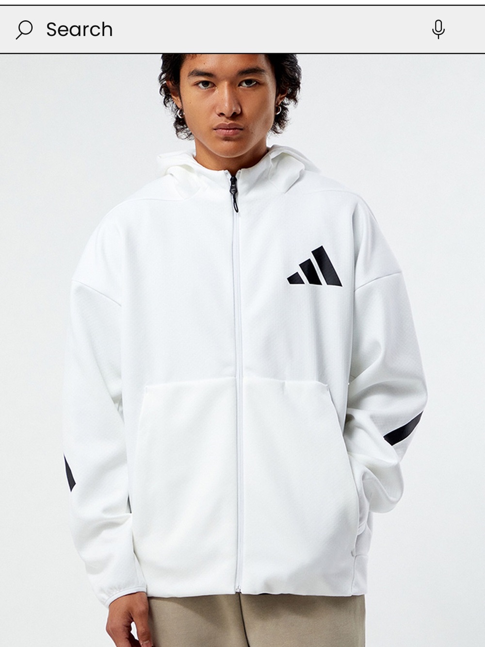 adidas Z.N.E. Full Zip Hooded Track Jacket
